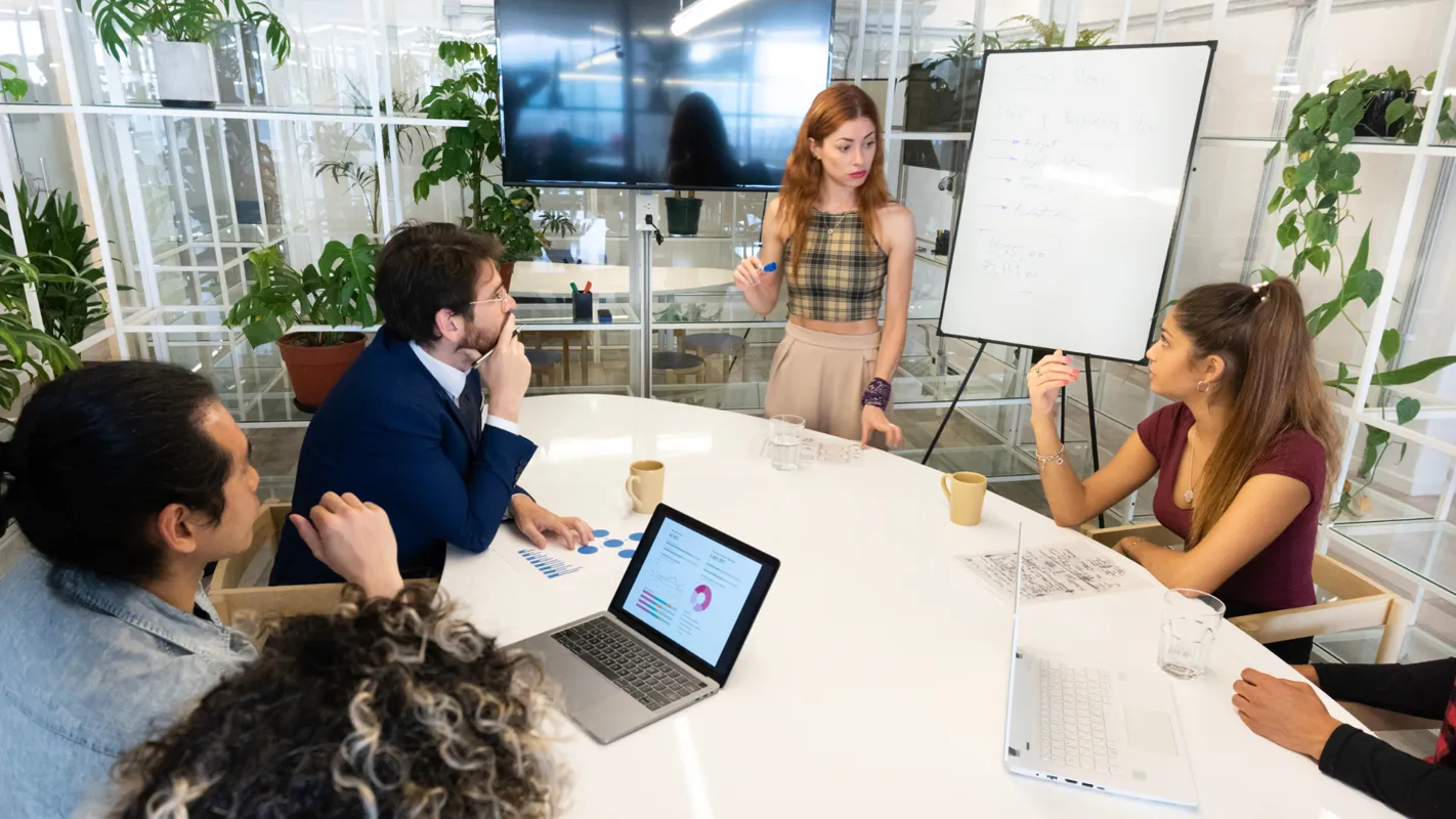 business co-working meeting room