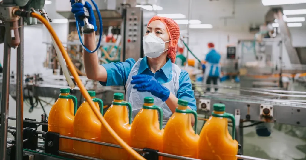 manufacturing juice
