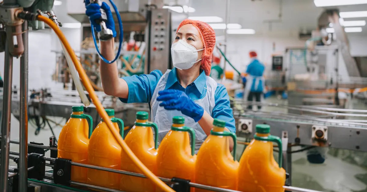 manufacturing juice